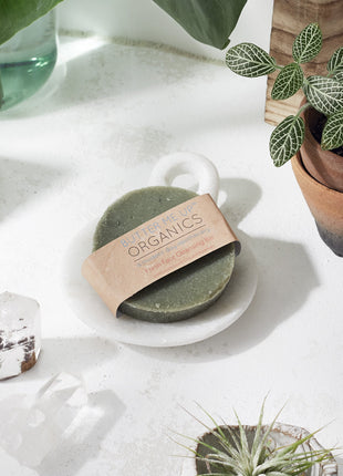 Face Wash Facial Cleansing Bar with French Green Sea Clay