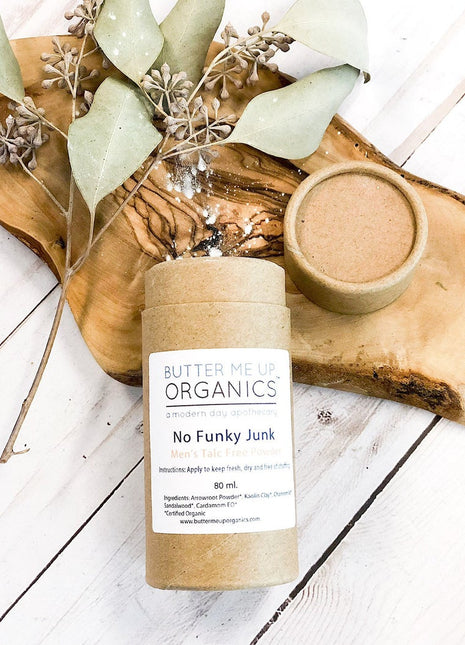No Funky Junk Men's Talc Free Powder